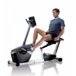 man on exercise bike